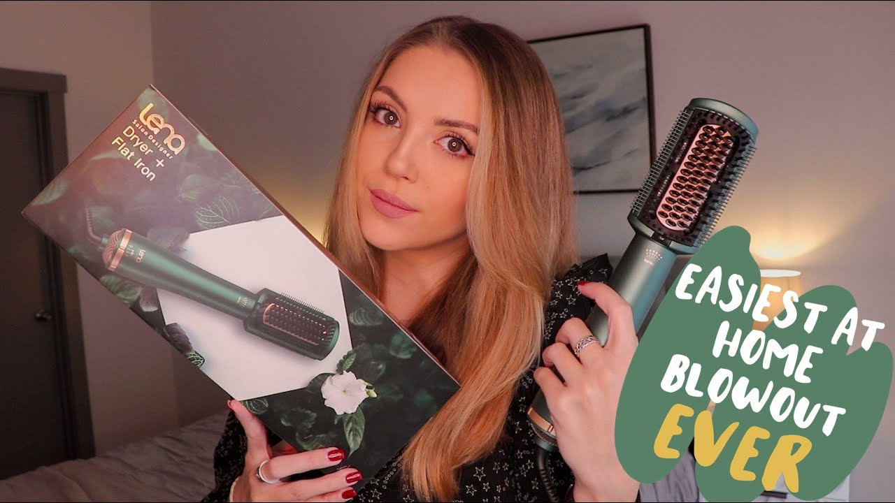 how to get a perfect salon blowout AT HOME... I’m obsessed | Lena AirPlusStyler Review/Tutorial