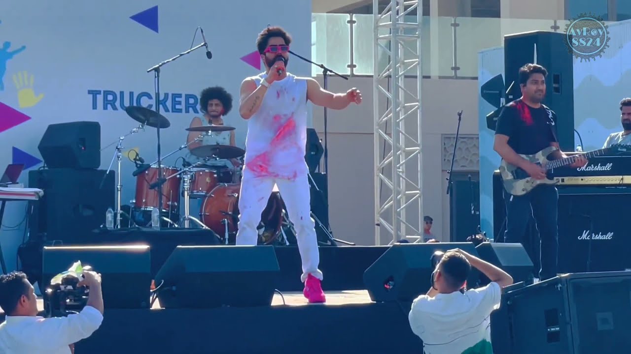 @harrdysandhu live show in @soukalmarfa 19 march holi festival with @avroy