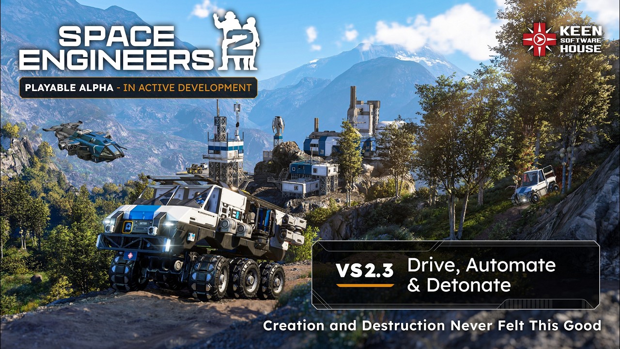 Space Engineers 2: VS2.3 - Drive, Automate & Detonate