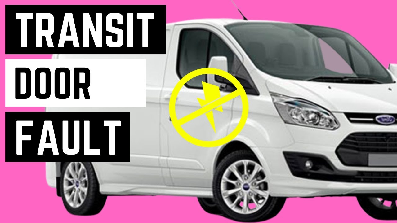 Transit custom Window or mirror common electrical fault how to remove door card and repair yourself