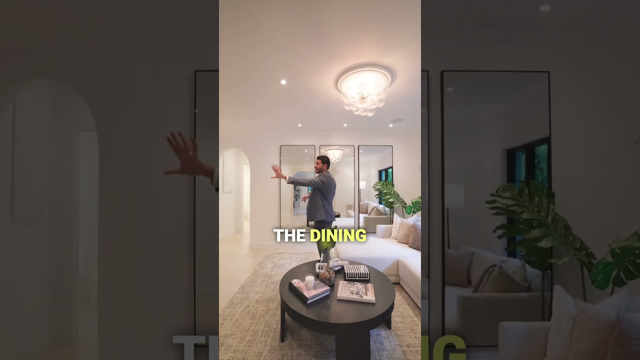 Испанский колониальный дом 1921 года стоимостью 12,5 млн долларов с ПОТРЯСАЮЩИМ СОВРЕМЕННЫМ РЕМОН...