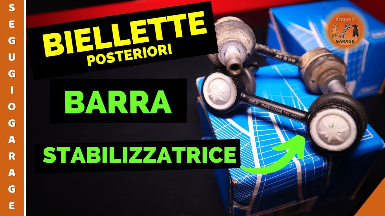 RUMORE Tiranti Barra Stabilizzatrice - Sostituire le BIELLETTE POSTERIORI nella Fiat Panda 169!