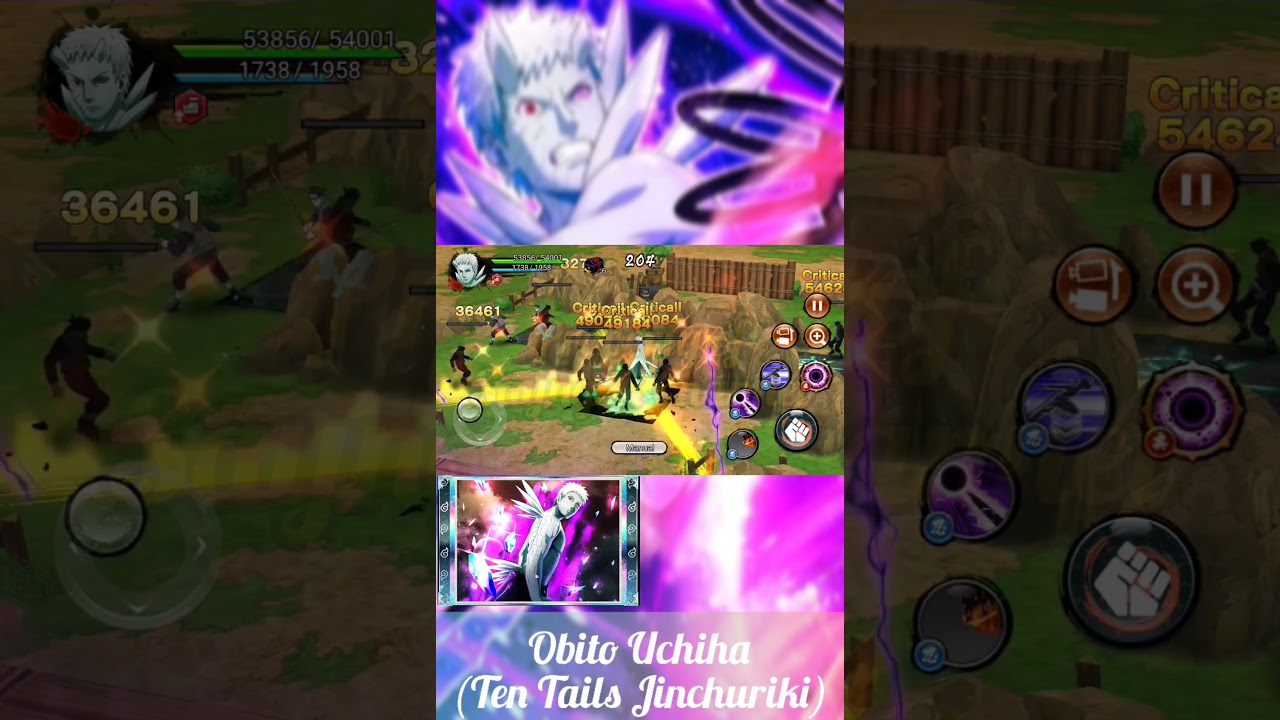OBITO UCHIHA (Ten Tails Jinchuriki) #nxb #aom #rm #sam #nxbnv #gaming #trending #yt #sayngok