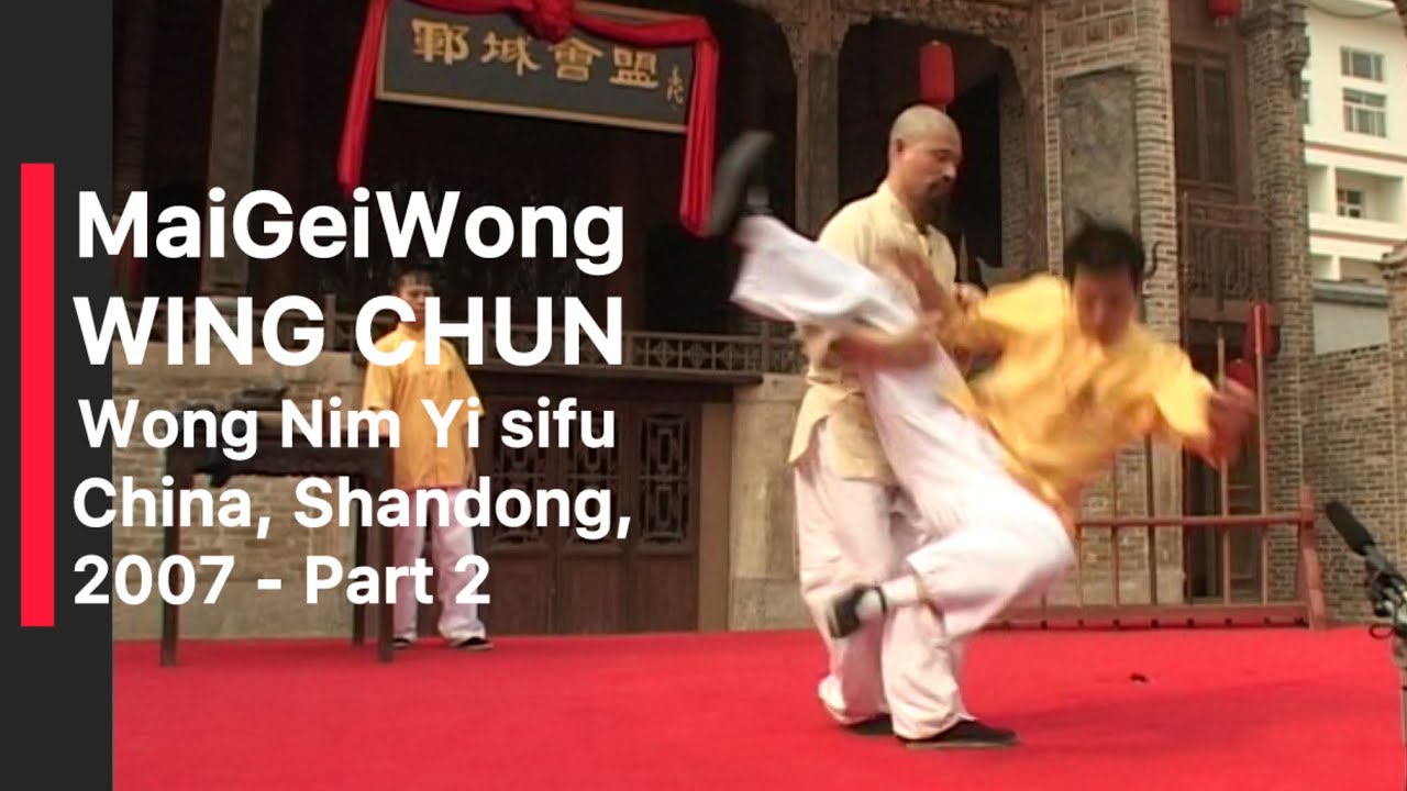 MaiGeiWong WingChun with Wong Nim Yi | Shandong, China 2007 | Part 2