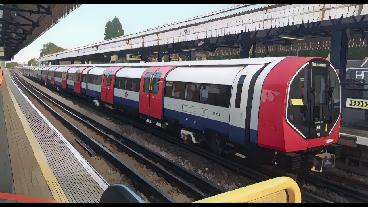 Throwback to the New Tube For London - (2024 Tube Stock) - Test Runs on the Piccadilly Line in 2025