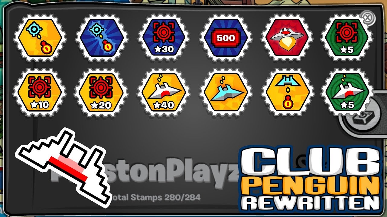 Astro Barrier Stamp Guide! (Club Penguin Rewritten)
