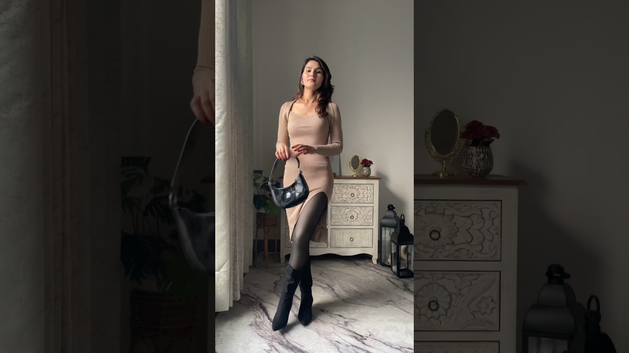 Winter dresses haul #myntra #viral #swatirathi #dress #shortvideo #short #shorts #youtubeshorts