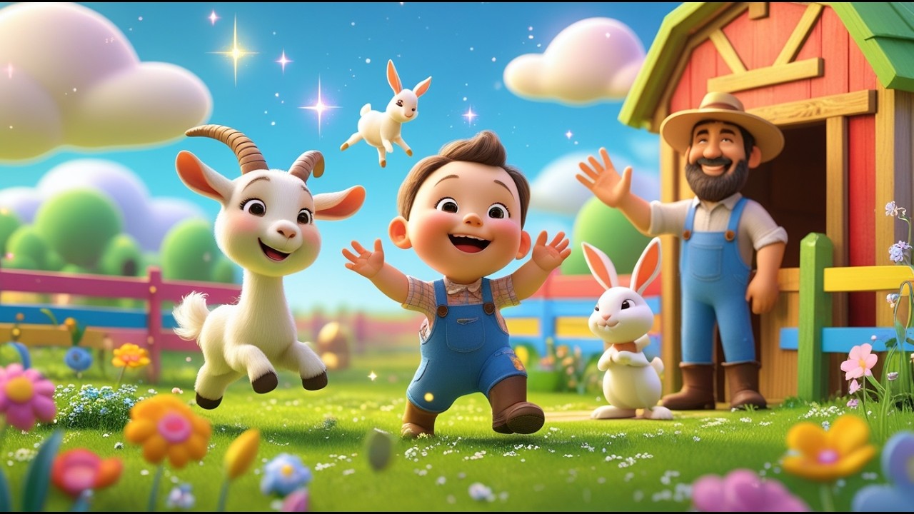Baby’s Happy Farm Adventure 🚜🐮 | Learn Animals & Sounds for Kids | Fun Preschool Learning