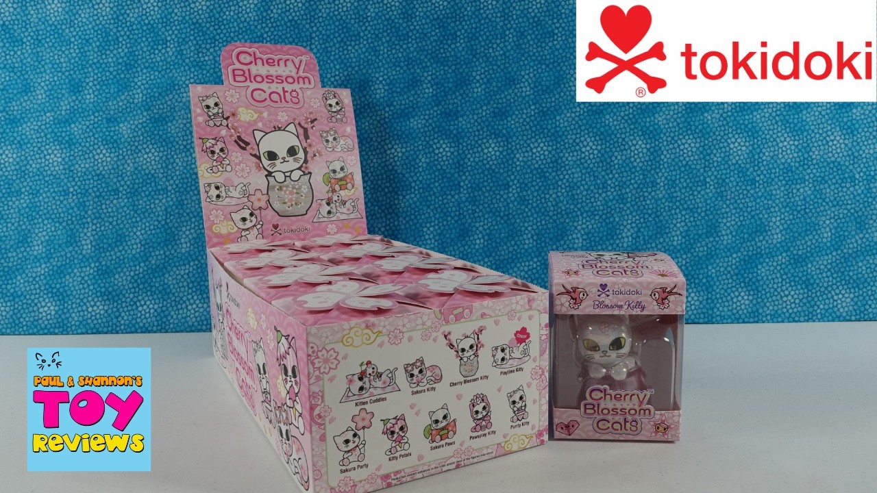 Cherry Blossom Cats Tokidoki Blind Box Collector Figure Unboxing Review