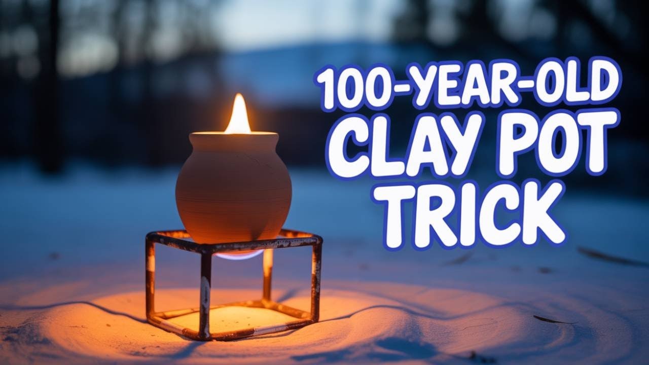 100-Year-Old Clay Pot Heat Hack Every Survivalist Should Know