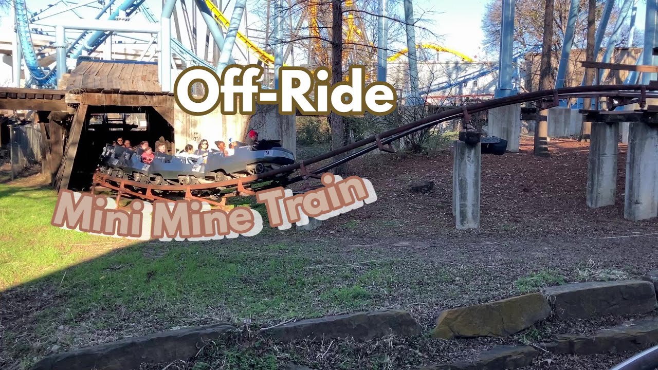 Mini Mine Train @ Six Flags Over Texas | Off-Ride (2022-2024)