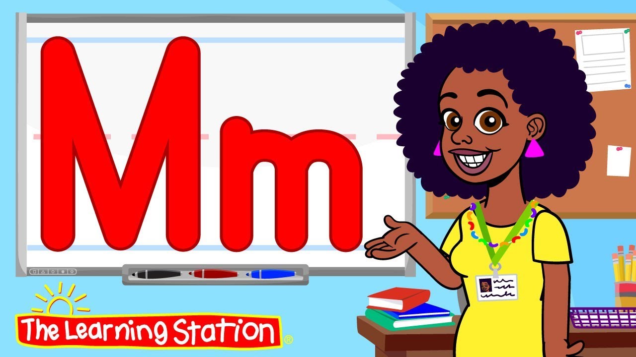 Learn the Letter M ♫ Phonics Song for Kids ♫ Learn the Alphabet ♫ Kids Songs by The Learning Station