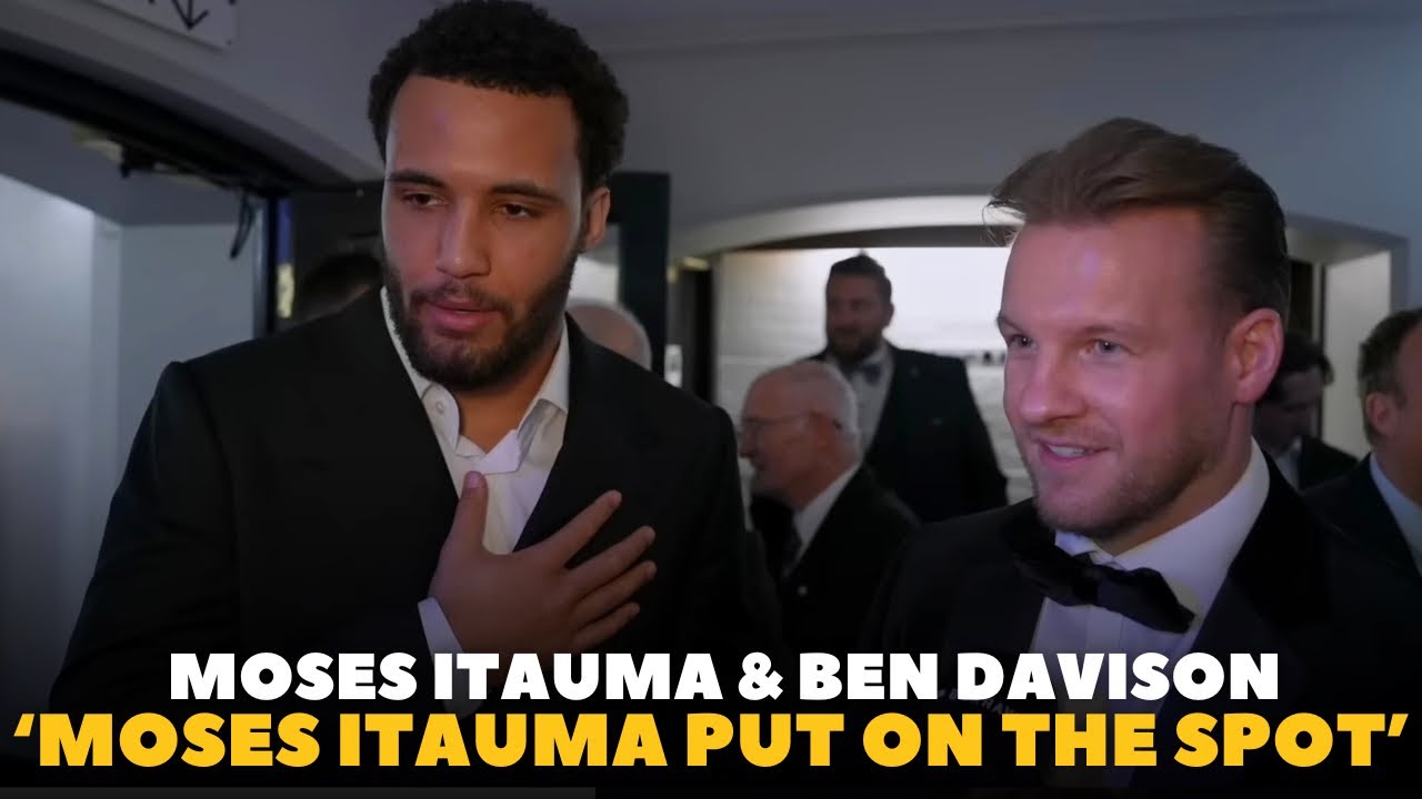 MOSES ITAUMA & BEN DAVISON ‘IMMEDIATE REACTION’ TO RECORD BREAKING AWARDS WIN