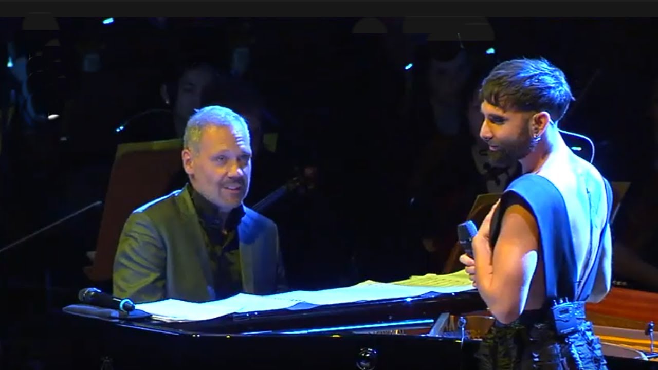 Conchita Wurst & Thilo Wolf (Piano) - Somewhere over the rainbow  - Nürnberg