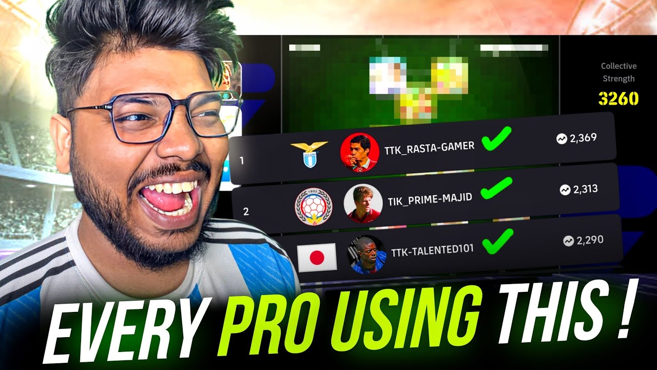 World Rank 1–5 Are Using THIS Formation! 😳 | eFootball 2025 Meta Squad Build