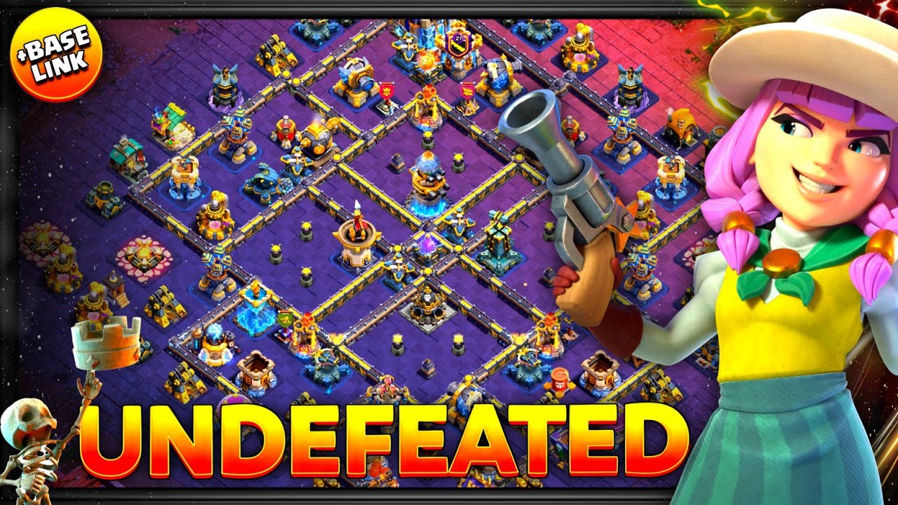 TOP TH18 UNDEFEATED *WAR BASE LINKS* 🔥 | BEST ANTI 2 STAR LEGEND BASE | ANTI THROWER 