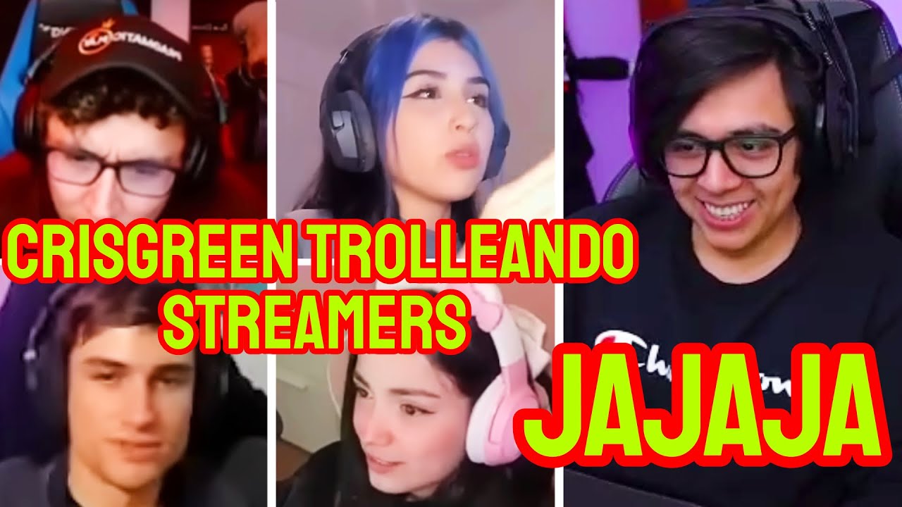 DAARICK REACCIONA A STREAMERS SIENDO TROLLEADOS POR CRISGREEN XD