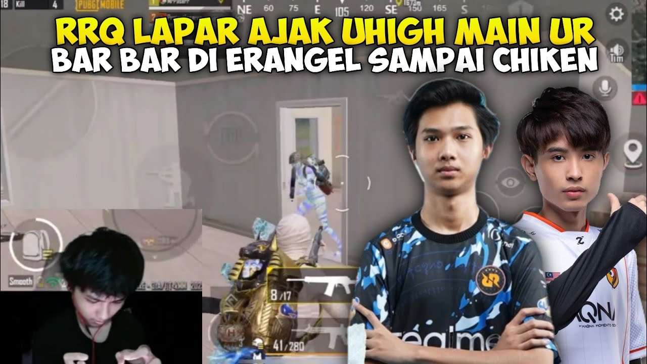 RRQ LAPAR AJAK UHIGH MABAR UR BAR BAR🔥PUBG MOBILE 