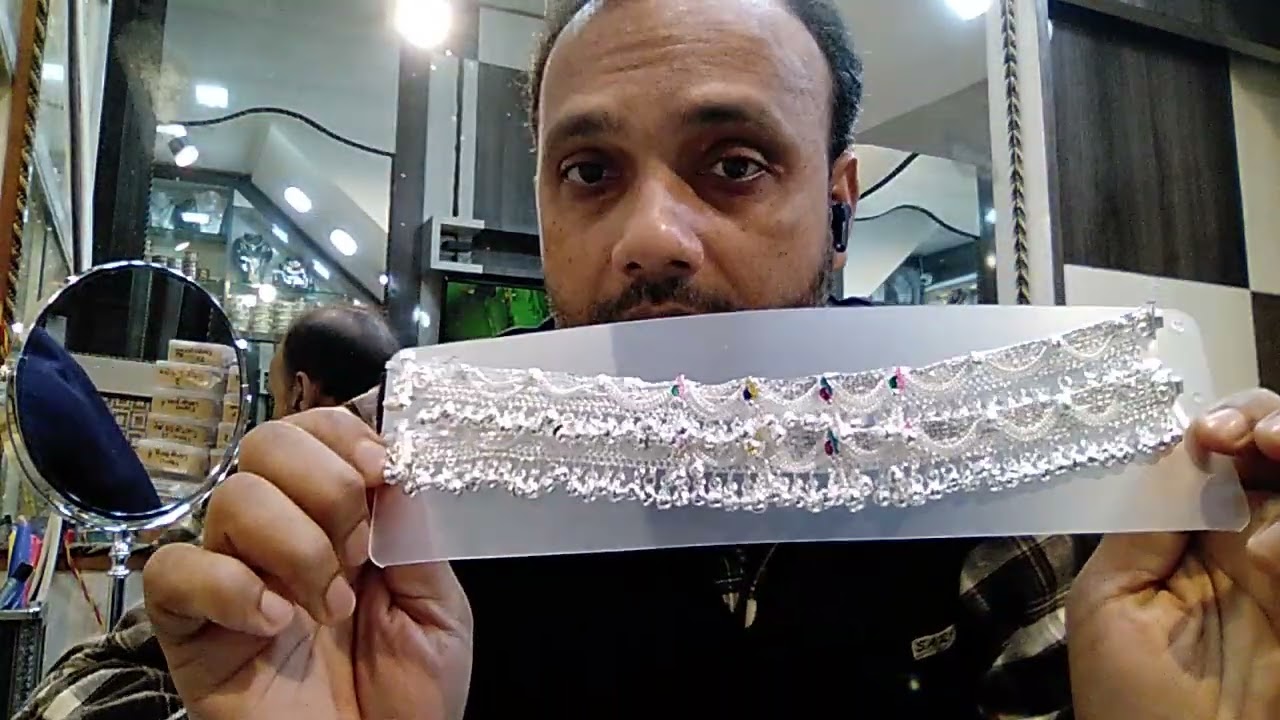 पारंपरिक कच्ची चांदी की पायल - नए और खूबसूरत डिज़ाइन #KachhiChandi #SilverPayal #SilverAnklets