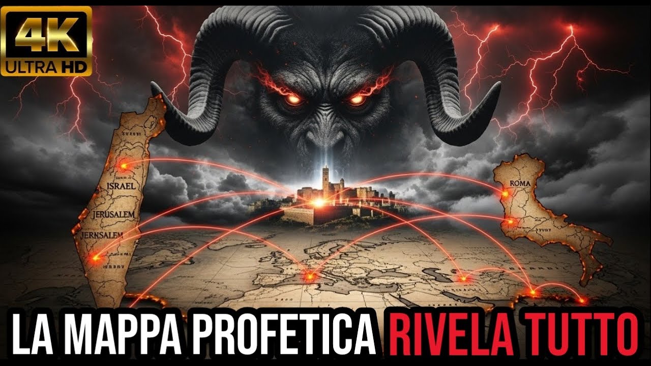 Israele, Gerusalemme e Roma: La Mappa Profetica che Rivela la Fine dei Tempi