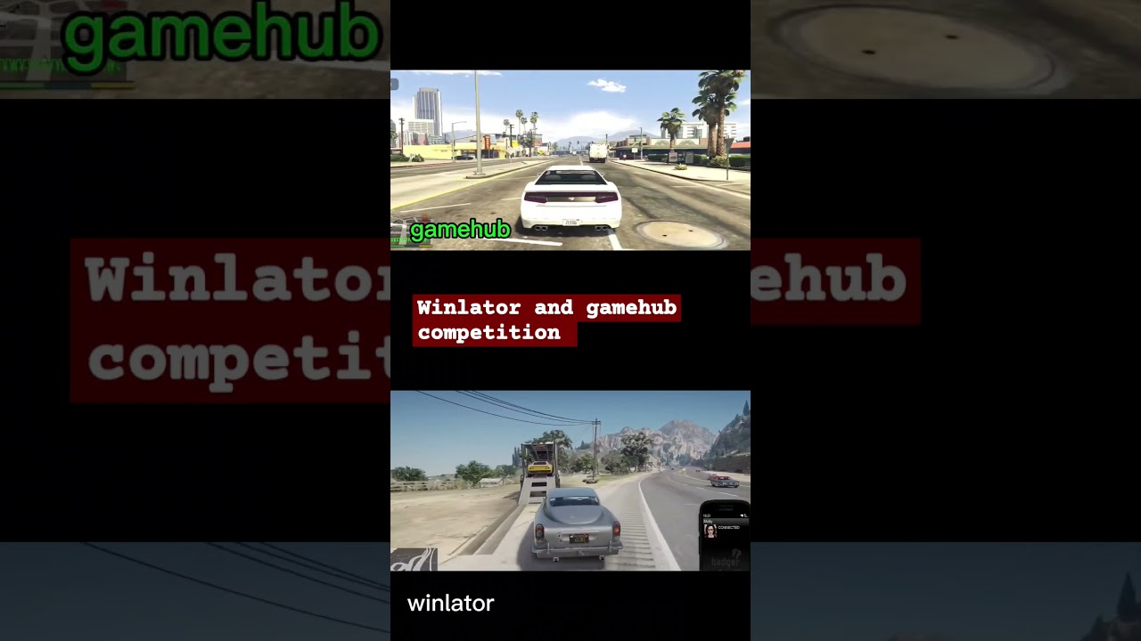 Winlator Vs gamehub | GTA V  test #winlator #gamefusion #gtavonandroid #gaming