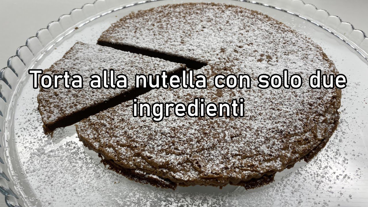 TORTA VELOCISSIMA SOLO 2 INGREDIENTI
