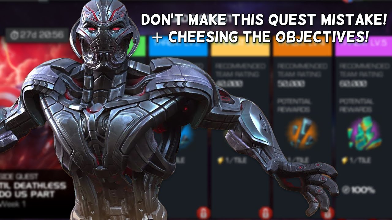 Ultron Saga Objective Made Easy | Lots of Events Soon and Avoid This Threat Switch Method | MCOC