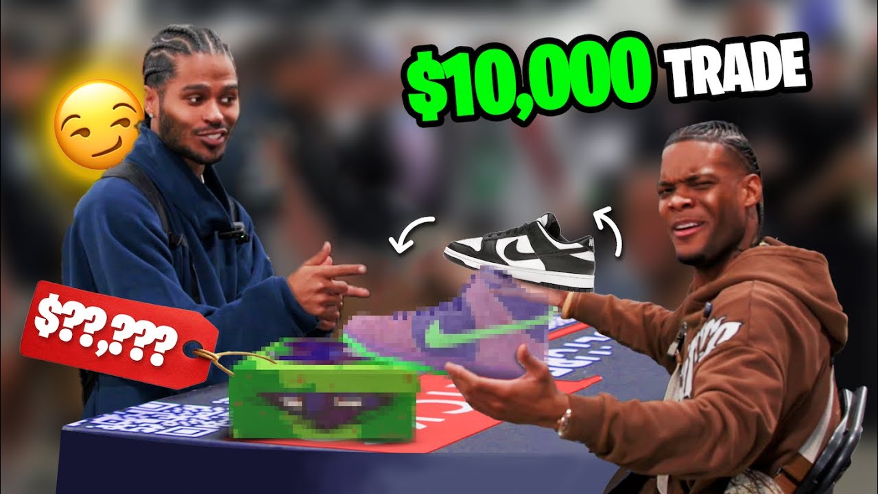 Scammer Trades $100 for $10,000 Sneakers!