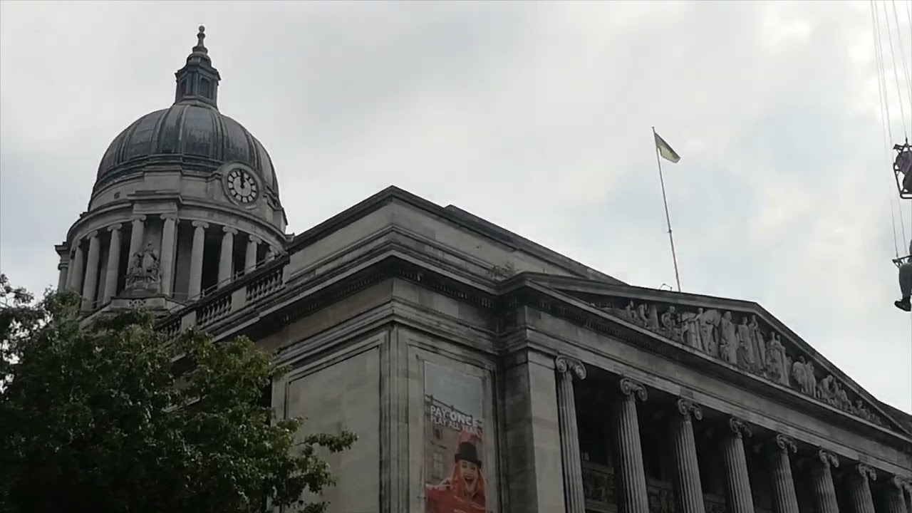 Nottingham City Council House Chiming at Midday