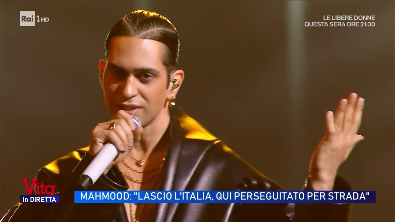Perché Mahmood lascia l’Italia per la Spagna - Vita in diretta 17/03/2026