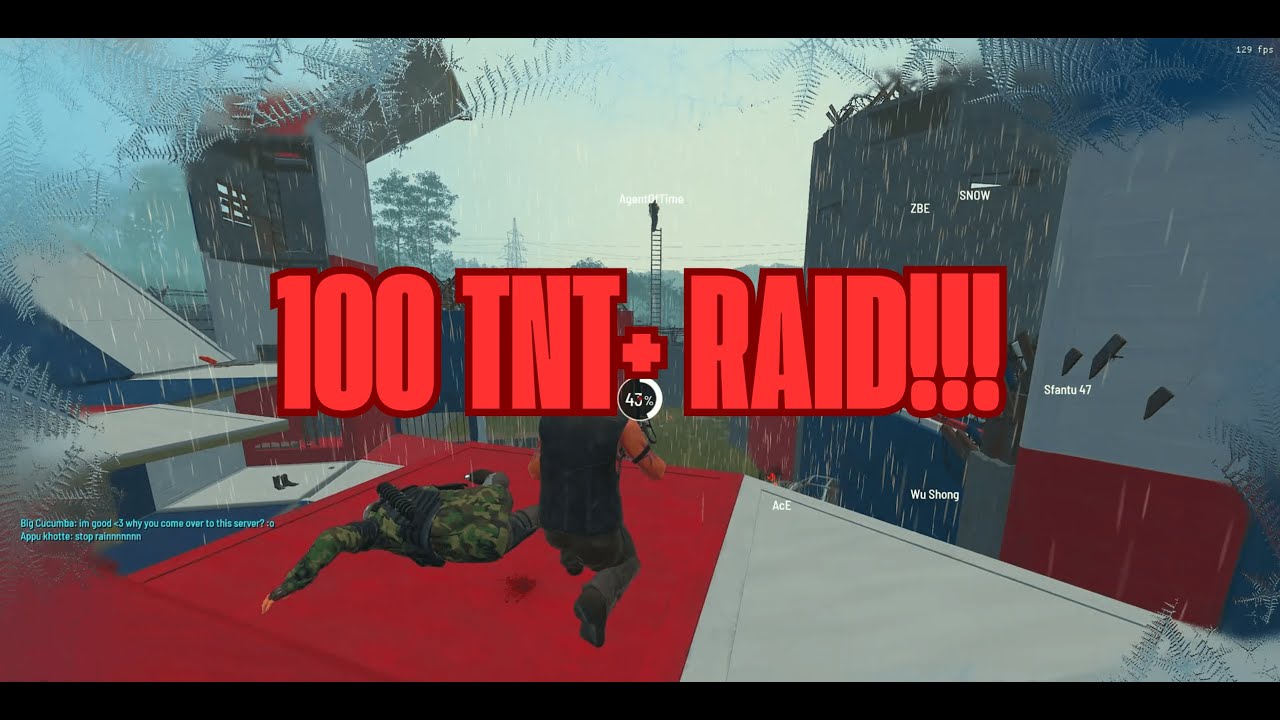 SCUM 1.0, Raiding The Frenchies, 100+ TNT Raid