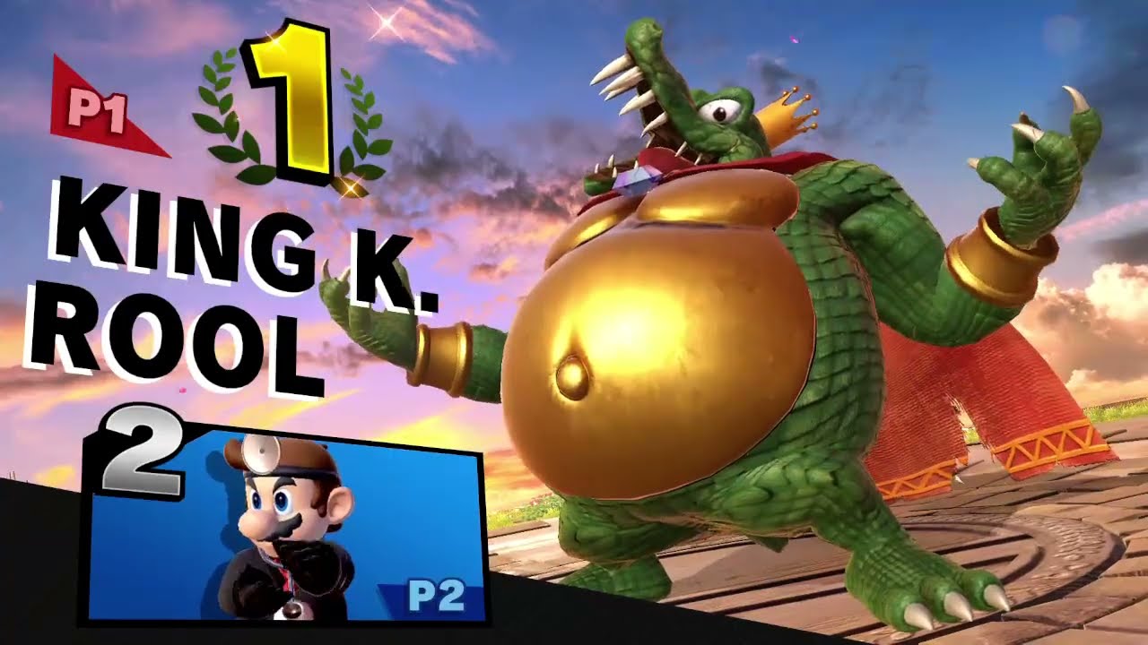 King K. Rool VS. Dr. Mario - Super Smash Bros. Ultimate