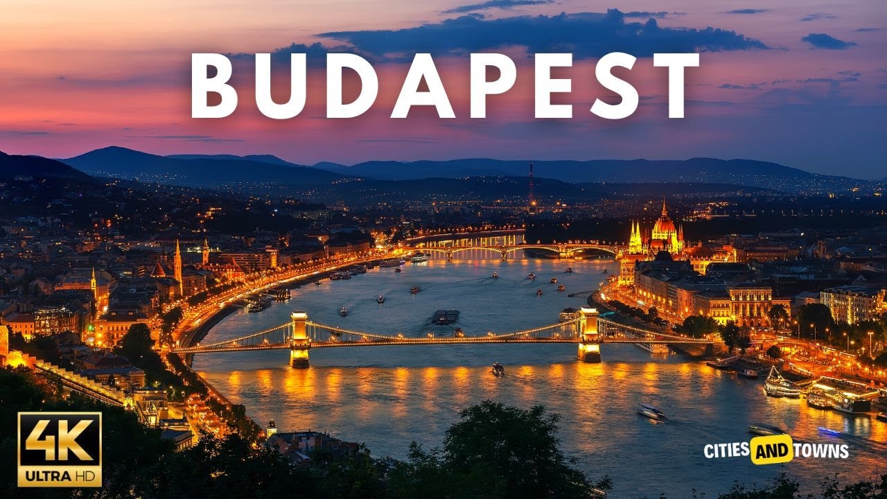 Budapest, Hungary 🇭🇺 in 4K Video by Drone ULTRA HD  - Flying over Budapest