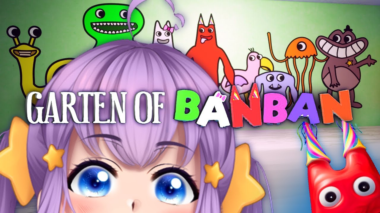 【 Garten of BanBan 1&2】Kindergarten ... Scary??
