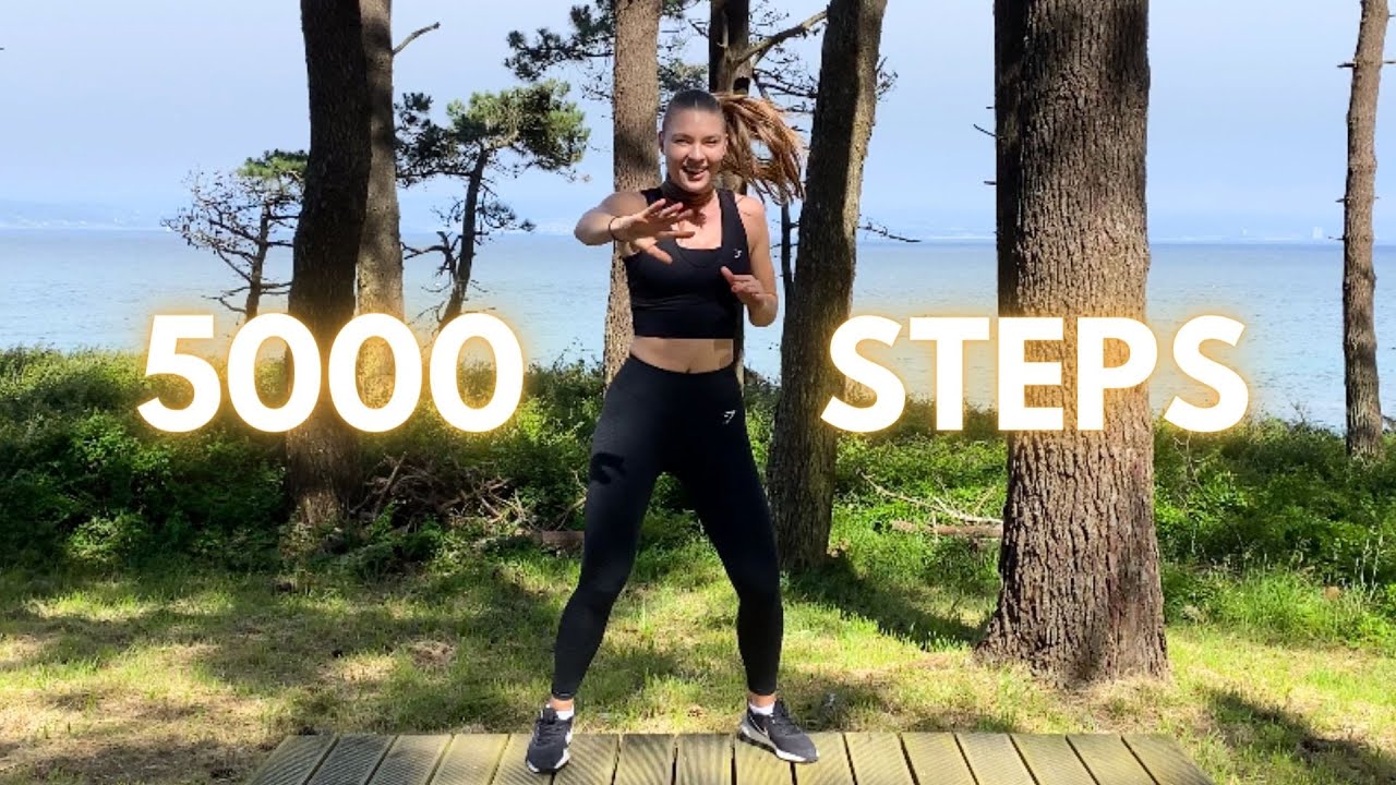 5000 Steps Walking Workout// 5K 30 MIN Sweaty Walking Workout