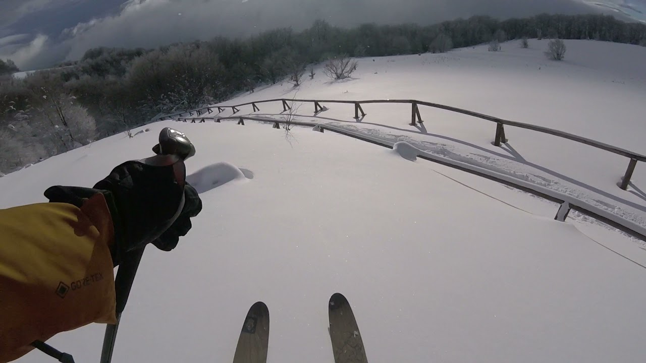 Tarnica - lodowa połonina i puchowy las. Pierwszy kontakt ze skiturami.