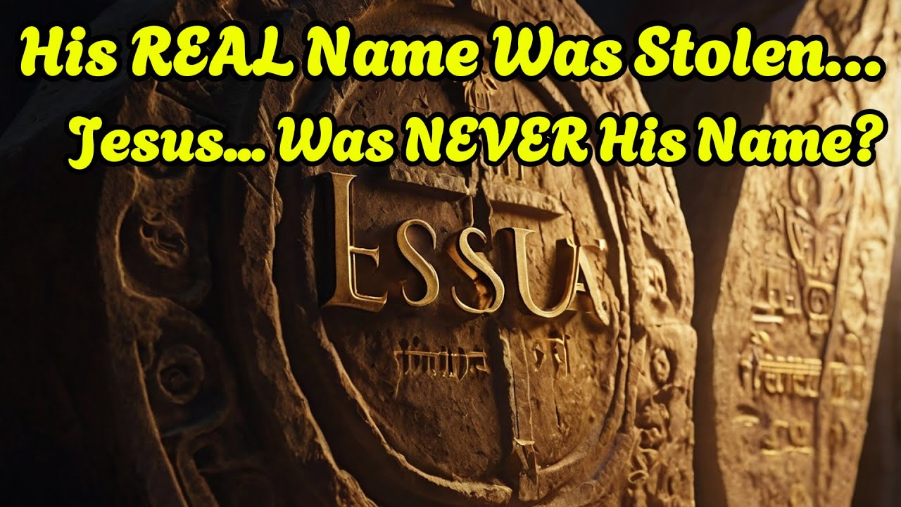Why Did They Change HIS Name? The Shocking Truth Behind Yeshua, Jesus & a 2000-Year Conspiracy