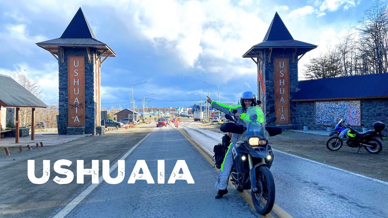 VIAGEM de MOTO USHUAIA RUTA 3 e RUTA 40 [SOZINHO] TERRA DO FOGO - FIM DO MUNDO