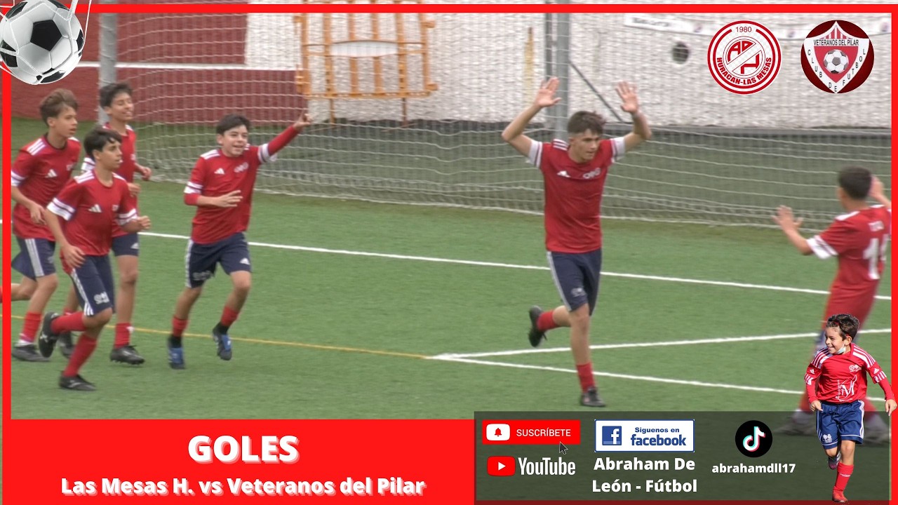 Goles - Las Mesas vs Veteranos del Pilar