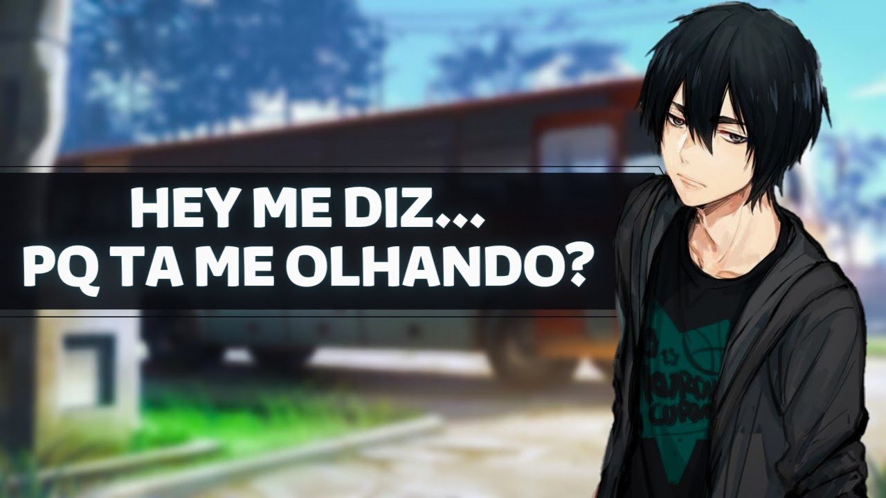 Crush do Ônibus te paquerando e criando atitude de chegar em você「ASMR」