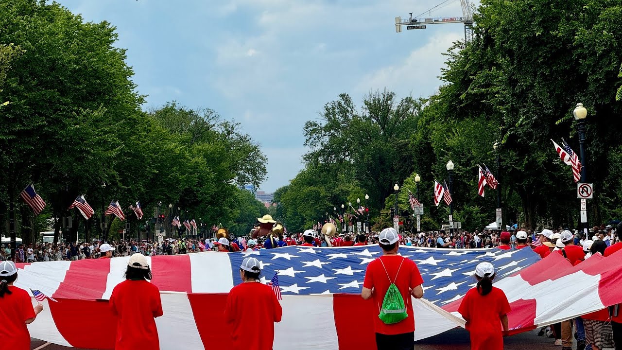 LIVE: 2025 Independence Day Parade in Washington