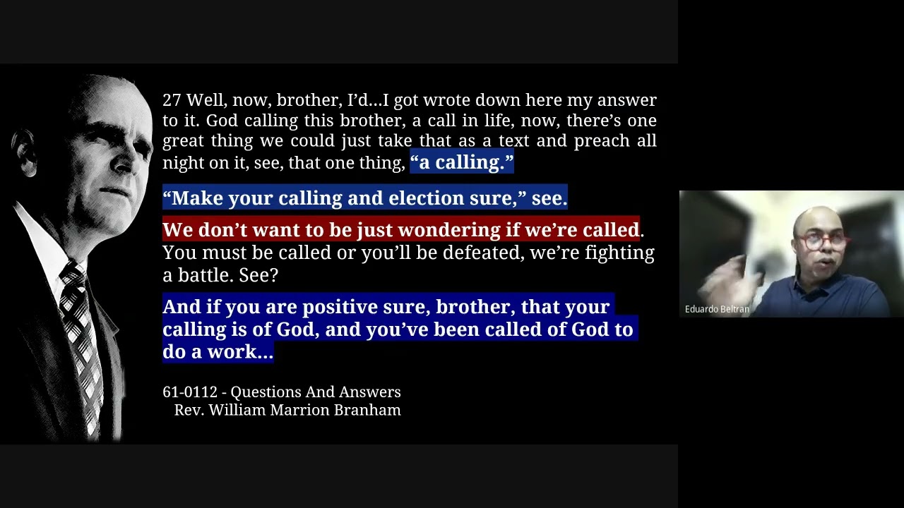 Make Your Calling and Election Sure | TMT Sunday Service | Feb 01 2026