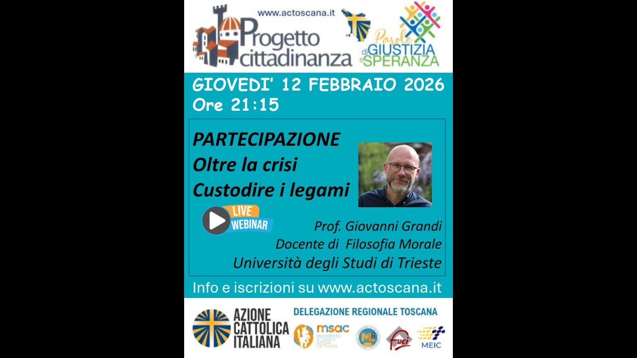 Partecipazione  Oltre la crisi custodire i legami