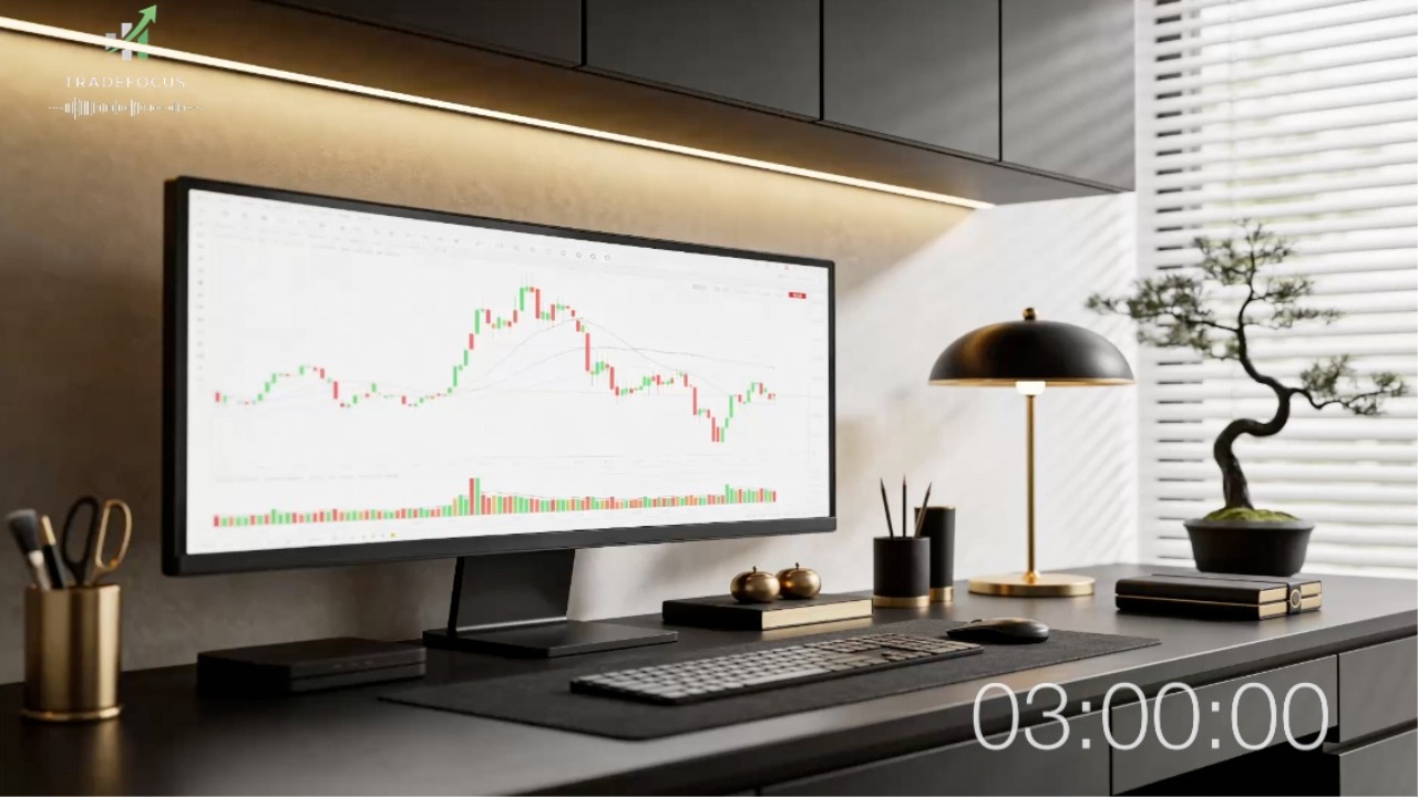 Trading Music &ndash; Zen Trading Elite (3H Minimalist Session for Deep Work Focus) 💎