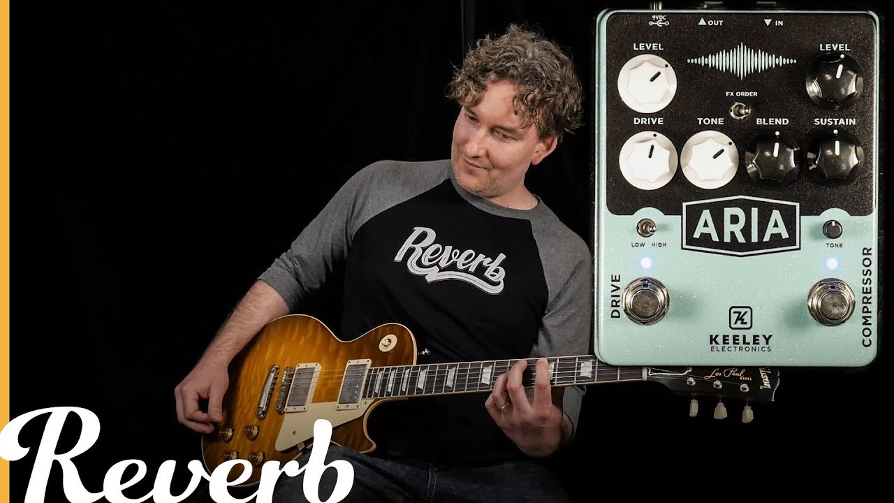 Keeley Electronics Aria Compressor Drive | Reverb Tone Report