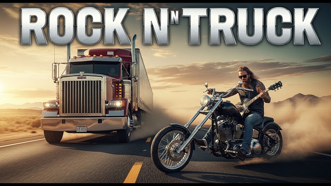 Highway Rock Trucker Driving Playlist | American Country Rock Playlist.
