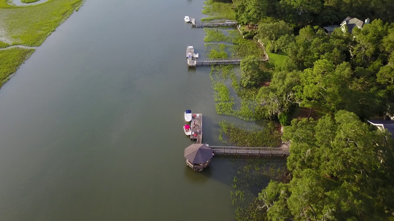 Cruising Adams Creek in Rockville, SC