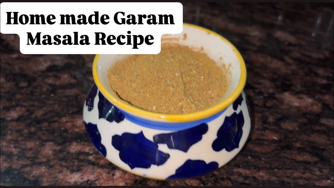 Homemade Garam Masala Recipe | Easy Indian Spice Mix at Home | Flavorful Desi Masala Powder