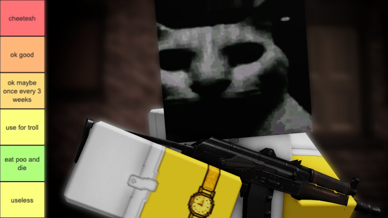 ROBLOX Criminality: Список уровней оружия...