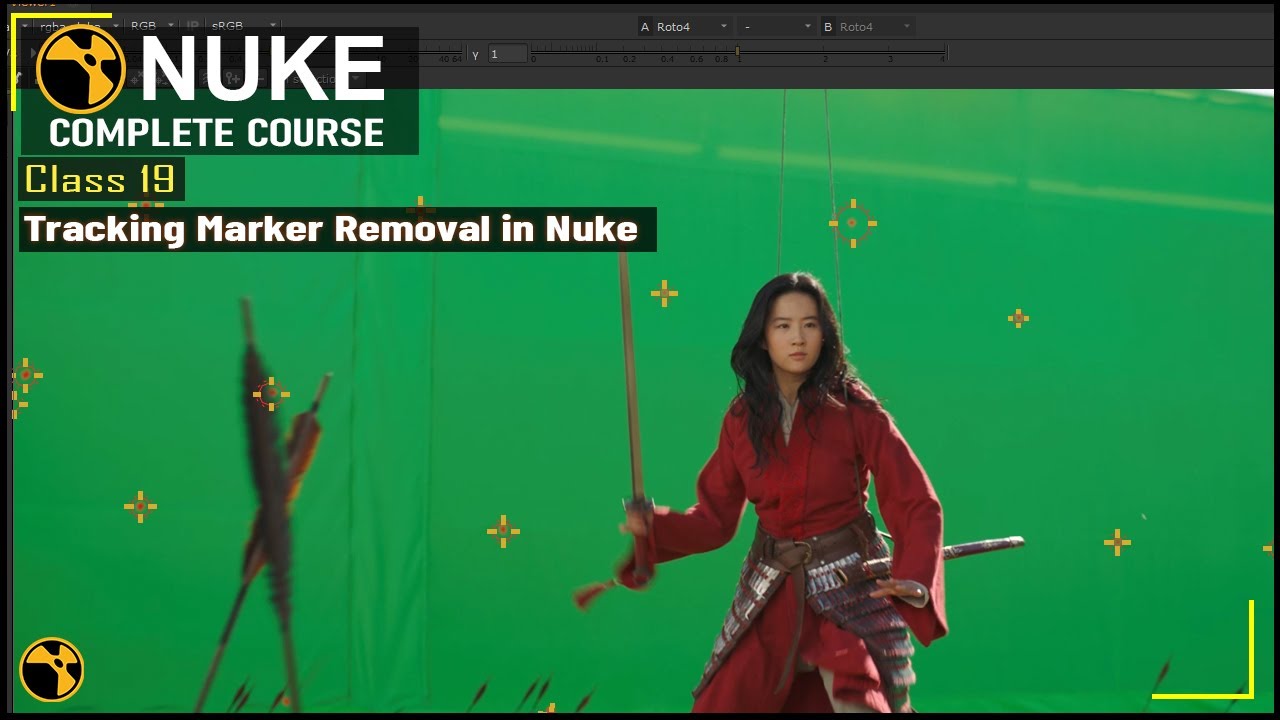 Tracking Marker Removal in Nuke | Marker Removal in Nuke | Complete Course For Nuke | Class – 19